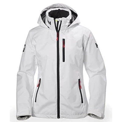 Abbildung von Helly Hansen Damen W Crew Hooded Midlayer Jacket, Weiß, L