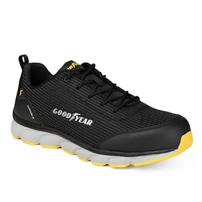Abbildung von Goodyear Herren Gyshu1667 Sicherheitsschuhe, Black Yellow, 42 EU