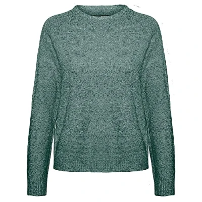 Abbildung von VERO MODA PETITE Women&#039;s VMDOFFY LS O Neck Blouse GA PTT Strickpullover, Pine Grove/Detail:Melange, S/P