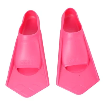 Abbildung von arena Powerfin Schwimmflossen, Trainingsflossen für Erwachsene, 100% Silikon, Bequeme und Kurze Schwimmflossen,Pink Black (95), 33 34 EU