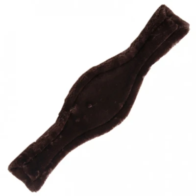 Abbildung von Kentucky Sattelgurtschoner Sheepskin Anatomic Braun 140cm