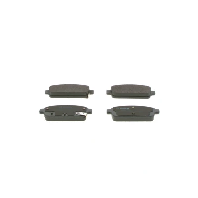 Abbildung von BOSCH 0 986 494 435 Bremsbelagsatz Low Metallic mit akustischer Verschleißwarnung Anti Quietsch Blech, Montageanleitung OPEL: Zafira C Tourer
