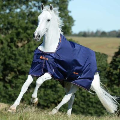 Abbildung von Bucas Therapy Turnout 150g Navy Orange 145/198 Agradi.deVerkauft von Agradi