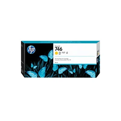 Abbildung von HP 746 (P2V79A) Original Tintenpatrone, Fototinte für DesignJet, 300 ml, Gelb