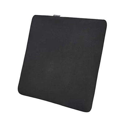Abbildung von Amazon Basics Quadratisch Sitzkissen aus Memoryschaum, 38 x cm, Schwarz