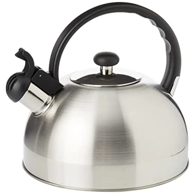 Abbildung von WMF Orbit Flötenkessel 1,5l, Pfeifenkessel mit Flöte, Teekessel, Wasserkessel, Cromargan Edelstahl, Induktion, Pfeifkessel