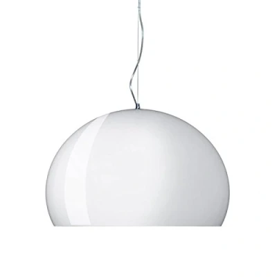 Abbildung von Kartell Small Fl/Y, Suspension Lamp, Weiß Undurchsichtig