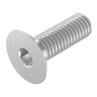 Abbildung von SECCARO Senkschraube M8 x 25 mm, Edelstahl V2A VA A2, DIN 7991 / ISO 10642, Innensechskant, 20 Stück