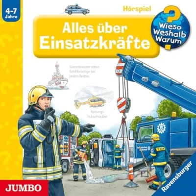 Abbildung von Wieso? Weshalb? Warum? Alles über Einsatzkräfte: CD Standard Audio Format, Hörspiel