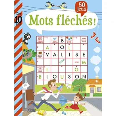 Abbildung von Mon grand livre de jeux Mots fléchés! Dès 10 ans