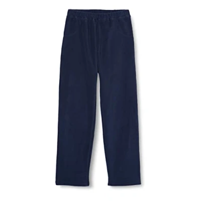 Abbildung von Playshoes Unisex Kinder Fleece Hose Jogginghose, marine, 92