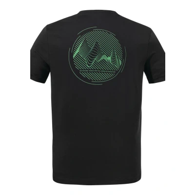 Abbildung von Schöffel Buchberg Tshirt print, Herren, Größe: 46, Schwarz