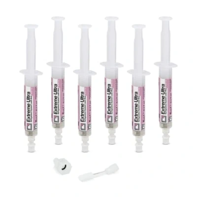 Abbildung von Errecom Extreme Ultra White 6 x ml Turafalle für Kühlschränke mit luftdichtem Kompressor und R600 R290 R134a inkl. 1/4 SAE Adapter