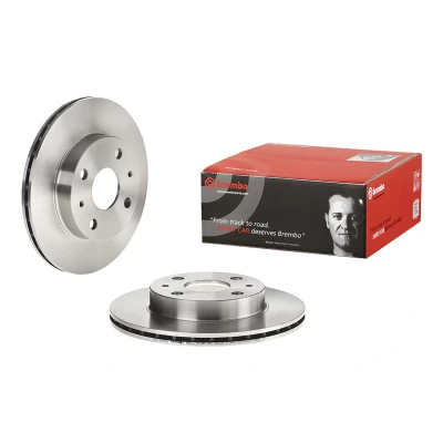 Abbildung von BREMBO 09.A421.10 Bremsscheibe 234 16 4 innenbelüftet DAIHATSU: Sirion II, I, Cuore 6