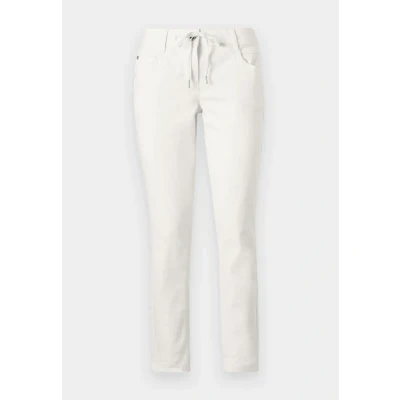Abbildung von TOM Tailor Tapered Relaxed Stoffhose, Damen, Größe: 34x28, Off white