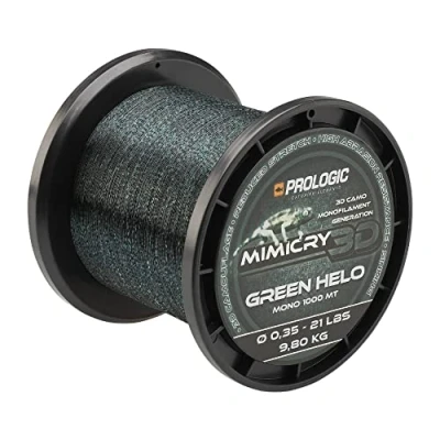 Abbildung von Prologic Mimicry Green Helo 1000m 11lbs 5.2kg 0.25mm Monofile Schnur