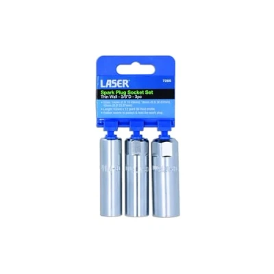 Abbildung von Laser 7295 Dünnwandiges Zündkerzen Steckschlüssel Set 3/8 „D, 3 teilig