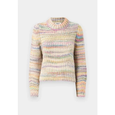 Abbildung von ONLY Onlcarma Strickpullover, Damen, Größe: Large, Pumice stone