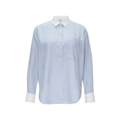 Abbildung von s.Oliver Hemdbluse, Damen, Größe: 42, Himmelblau