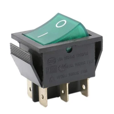 Abbildung von Schalter universal 2 VIAS 16 A grün, cablepelado®