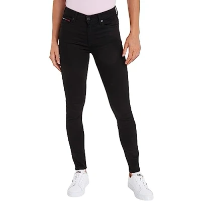 Abbildung von Tommy Jeans NORA MR Skinny Fit, Damen, Größe: 31x32, Denim