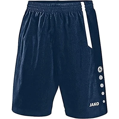 Abbildung von JAKO Herren Fußball Sporthose Turin, Marine/Weiß, XXL, 4462