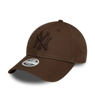 Abbildung von New Era York Yankees MLB League Essential Tonal Braun 9Forty Verstellbare Damen Cap One Size