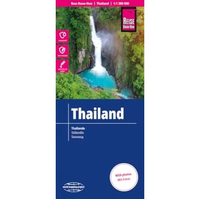 Abbildung von Reise Know How Landkarte Thailand (1:1.200.000): reiß und wasserfest (world mapping project)