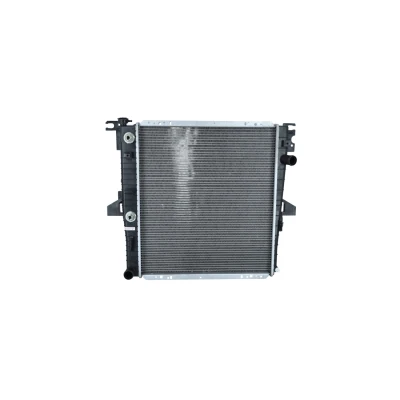 Abbildung von NRF 56034 Kühler, Motorkühlung Aluminium 596 530 33 mit Anbauteilen Kühlrippen gelötet FORD USA: Explorer Mk2