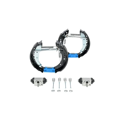 Abbildung von ATE Original TopKit 03.0520 4717.3 Bremsensatz, Trommelbremse mit Radbremszylinder, Zubehör RENAULT: CLIO 2, TWINGO 2