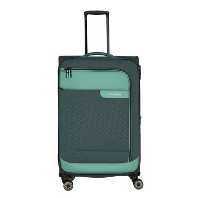 Abbildung von Travelite Viia 4w Trolley L 77 Eukalyptus Koffer mit 4 Rollen Weichgepäck