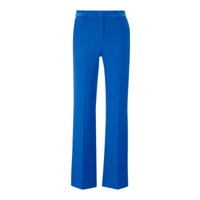 Abbildung von Madeleine Ausgestellte BÜGELFALTEN Stoffhose, Damen, Größe: 36, Royal blue