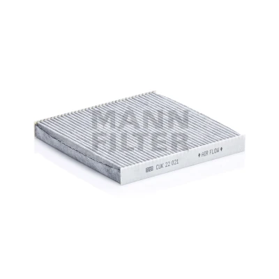 Abbildung von MANN FILTER CUK 22 021 Innenraumfilter Aktivkohlefilter 214 25 SMART: Forfour II Hatchback, Fortwo III Coupe, Convertible