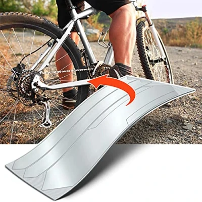 Abbildung von Luxshield Fahrrad Kettenstreben Lackschutzfolie Schutz Set Transparent glänzend &amp; selbstklebend