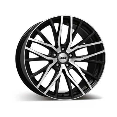 Abbildung von AEZ 5 loch 20Zoll 112mm Alufelge Panama dark Gunmetal frontpoliert APA0M8FP44ME Felge 9Zoll 44mm 66.60mm