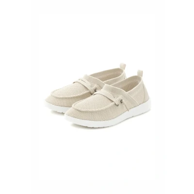 Abbildung von Vivance Sportlicher Schnürer, Damen, Größe: 41, Beige Lederimitat/textil