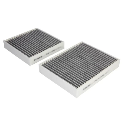Abbildung von PURRO PUR PC2015C 2 Innenraumfilter Aktivkohlefilter 203, 154 156 30 PEUGEOT: 208 I Hatchback, 207 2008 Estate, CITROËN: C3 II