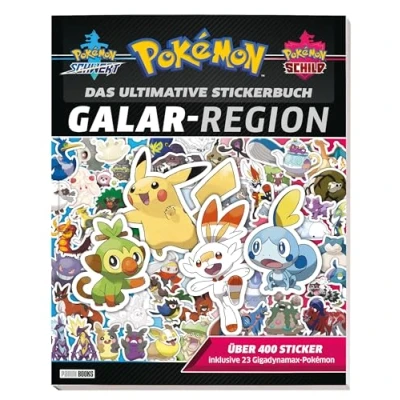 Abbildung von Pokémon: Das ultimative Stickerbuch: Galar Region: über 400 Sticker, inklusive 23 Gigadynamax Pokémon