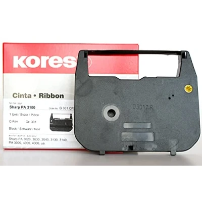 Abbildung von Kores G301CFS Farbband, C Film schwarz für Modell Sharp PA 3100