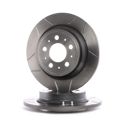 Abbildung von BREMBO MAX LINE 08.7765.75 Bremsscheibe 288 12 5 geschlitzt, voll beschichtet mit Schrauben VOLVO: S60 I, V70 2, S80 I