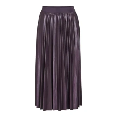 Abbildung von VILA Vinitban Skirt Alinienrock, Damen, Größe: Large, Plum perfect