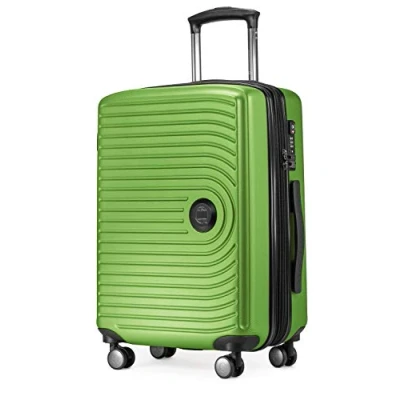 Abbildung von HAUPTSTADTKOFFER Mitte Handgepäck 55x40x23, TSA, 4 Rollen, Reisekoffer, Hartschalenkoffer, Rollkoffer, Handgepäckkoffer, Bordgepäck Koffer, Apfelgrün