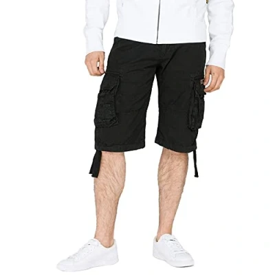 Abbildung von Alpha Industries JET Shorts, Herren, Größe: 36, Schwarz