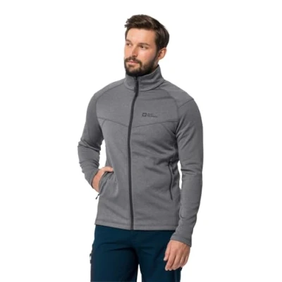 Abbildung von Jack Wolfskin Fortberg FZ M Fleecejacke, Herren, Größe: XL, Phantom