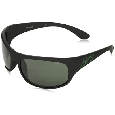 Abbildung von Polaroid Sonnenbrille Unisex Erwachsene, Grün polarisiert, Kaliber 66