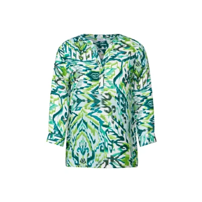 Abbildung von Cecil Damen B345373 Bluse, Green Lagoon, L