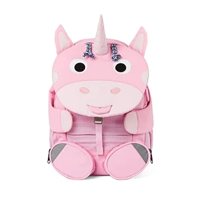 Abbildung von Affenzahn Großer Freund Kindergartenrucksack für 3 5 Jährige Kinder im Kindergarten und Kinderrucksack die Kita, Einhorn Pink