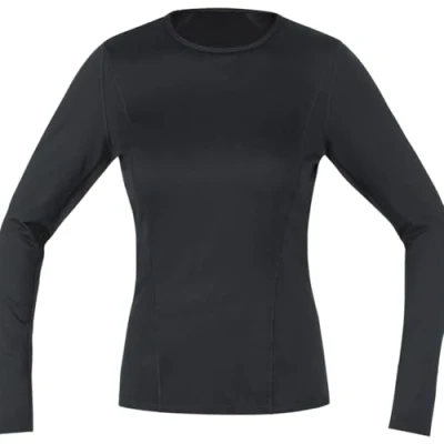 Abbildung von GORE WEAR Damen D Base Layer Thermo Shirt Langarm, Schwarz, 40 EU