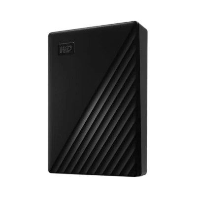 Abbildung von WD My Passport externe Festplatte 6 TB (mobiler Speicher, schlankes Design, herunterladbare Software, automatische Backups, Passwortschutz) Schwarz auch kompatibel mit PC, Xbox und PS4