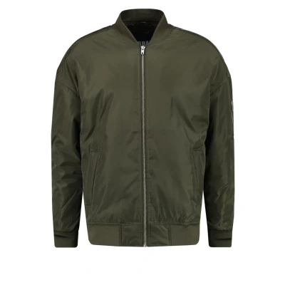 Abbildung von Urban Classics Oversized Bomberjacke, Herren, Größe: Large, Dark olive